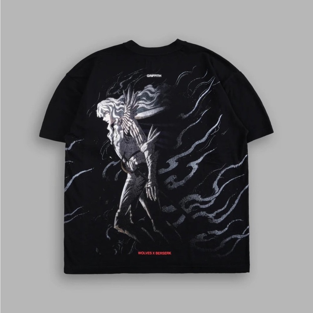 DARC SPORT Berserk Graphic Back-Print Tee - Black